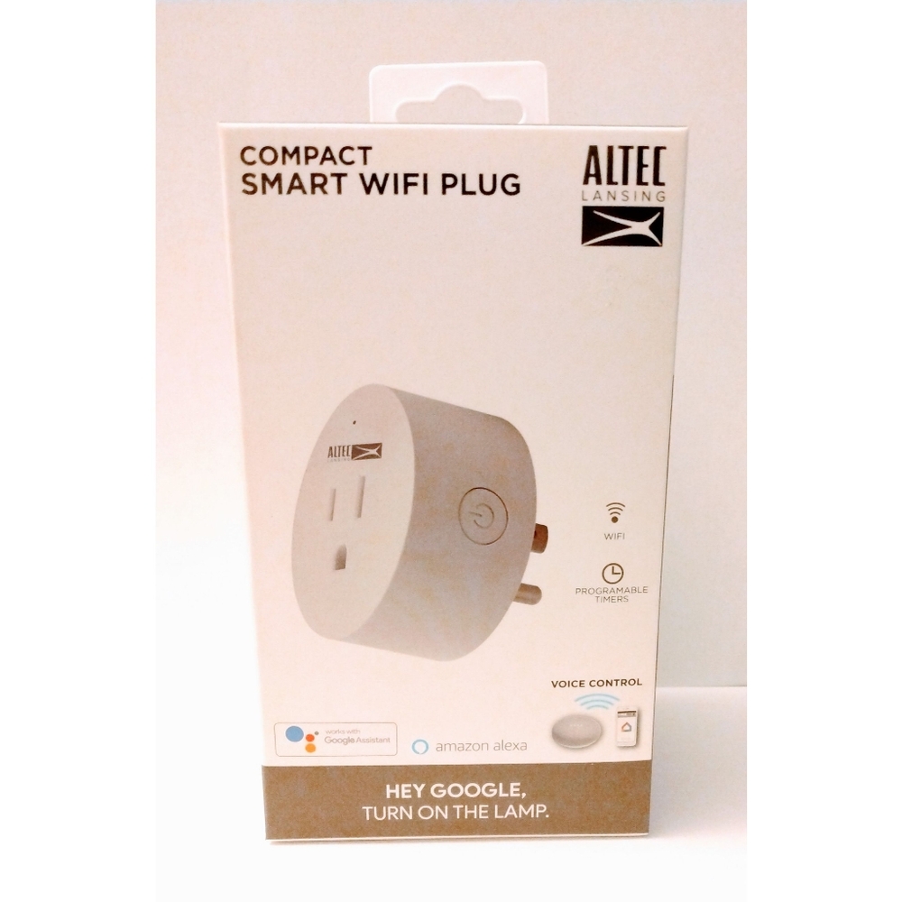 Altec Lansing Compact Smart WiFi Plug